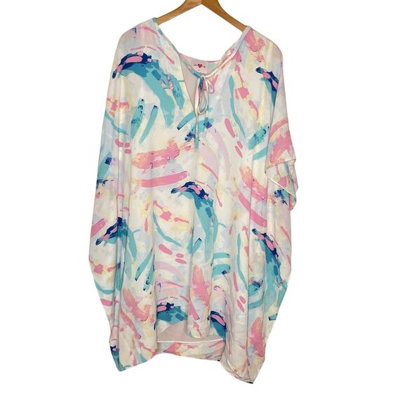 Buddy Love Multicolor Kaftan Dress M/L - Picture 1 of 5